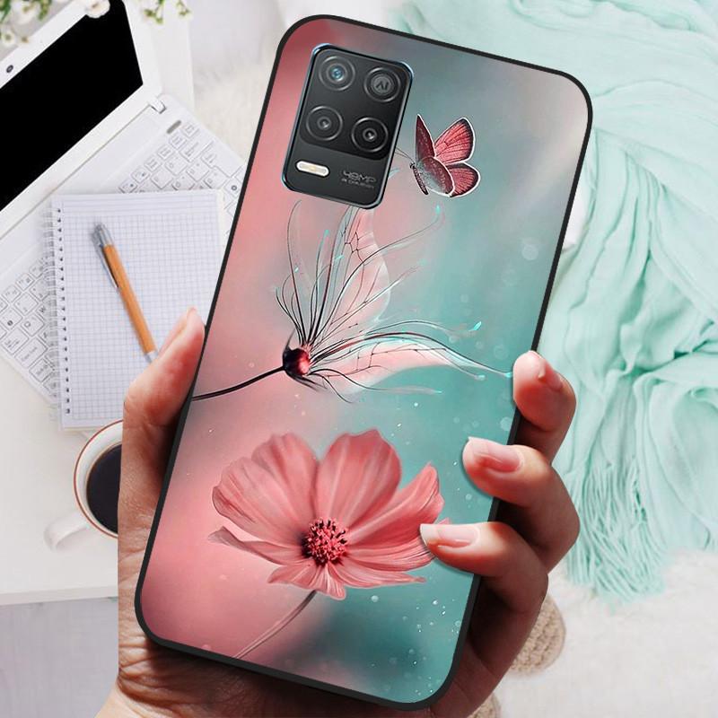 For Realme Narzo 30 5G Case Phone Cover Silicone Soft TPU Back Cover for Oppo Realme Narzo30 5G Case RMX3242 Fundas Bumper Shell