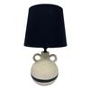 Hestia Natur & Svart Vase Lampe - 38cm
