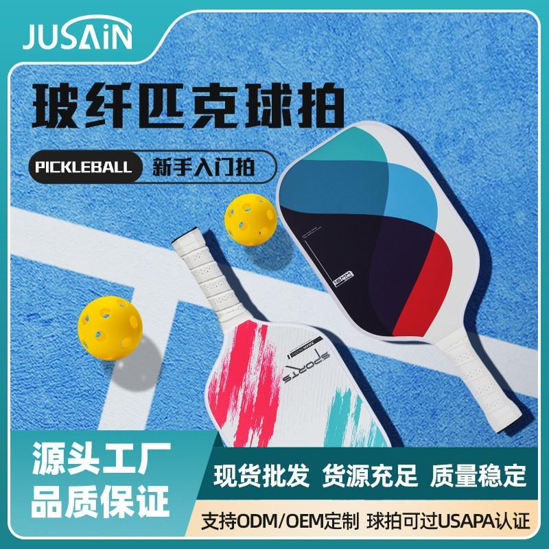 Fiberglass Pickleball Paddle Beginners Lightweight Training Racket Sports Equipment