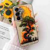 For Motorola Edge X30 5G Case Silicone TPU Black Cover For Motorola Edge X30 x30 XT2201-2 XT2201-6 Colorful Flowers Phone Casing