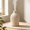 Smart Ultrasonic Wood Grain Aromatherapy Humidifier & Incense Burner