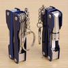 Blue Pocket Fishing Pliers Multi-Purpose Fishing Tool LED Flashlight Tool for Camping Multi Tools