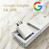 Google 30-ватний USB-C адаптер живлення (UK Plug) - Швидка зарядка для Pixel та пристроїв USB-C