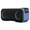 X8 Waterproof Bluetooth Speaker with Power Bank, Luminous Outdoor Subwoofer, Colorful Lights, and IPX7 Rating.