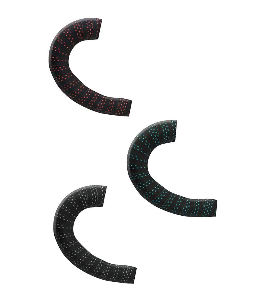 GORIX Bar Tape for Road 2 Colors Shock Black x Celeste Bikes, (GX-063BD), Bicycle, Anti-Slip, Absorption,