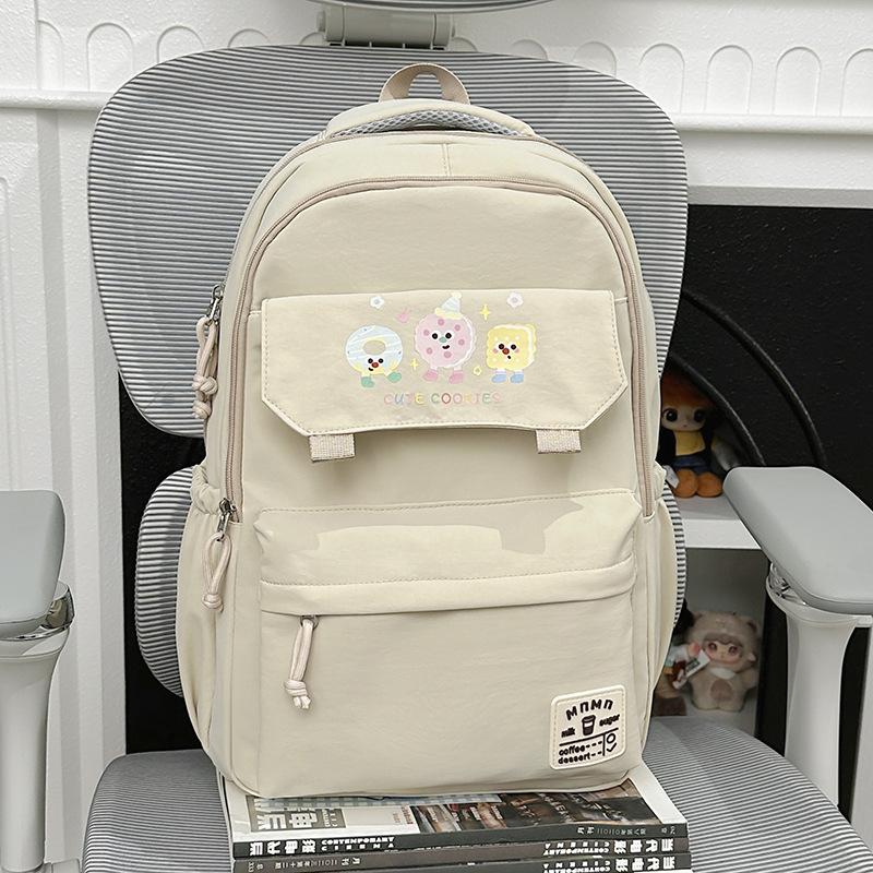 Schoolbag Japanese ins niche schoolbag female backpack junior high school student high school student schoolbag large capacity girl backpack light
