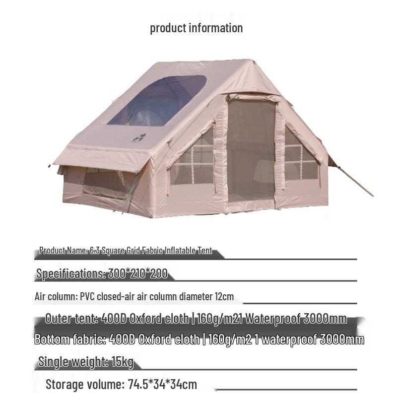 Inflatable Tent Tarp: Two-in-One Outdoor Camping Essential