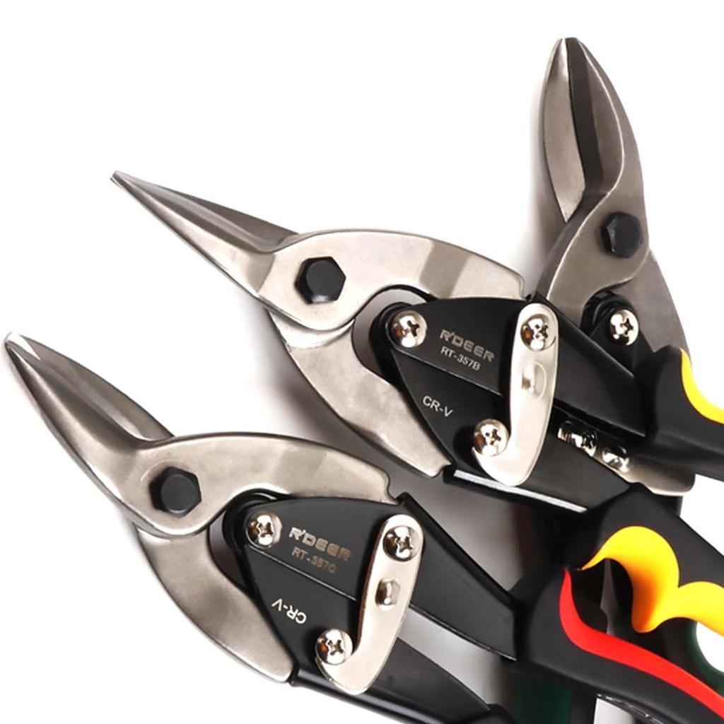 Industrial Grade Metal Sheet Aviation Scissors, Multifunctional Wire Mesh Stainless Steel Tin Cutting Shears