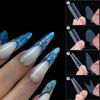 Duals Forms Acrylic Nail System UV Gel Nail Mold Full Cover Fasle Nail Tips Nail Form French Extension Tips Stickers