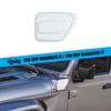 White Charging Cover Trim Frame Decor Bezels For Jeep Wrangler JL JT 4Xe +