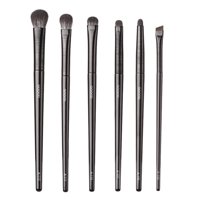 

GOOOD Soft Brush, Eyeshadow Set, 6-Piece Small Makeup Brushes for Eye Makeup Blending, Eye Liner brush