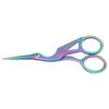 Stainless Steel Embroidery Scissors Sharp Tip Sewing Scissors Crane Shape Scissors  For Embroidery
