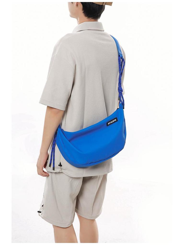 Damska Wszechstronna Torba Crossbody z Nylonu 2024 - Modna Torebka na Ramię w Stylu Pierożka