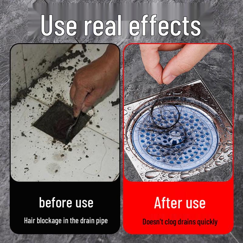 Universal Anti-Odor & Insect-Repellent Sewer Cover for Bathroom Drains