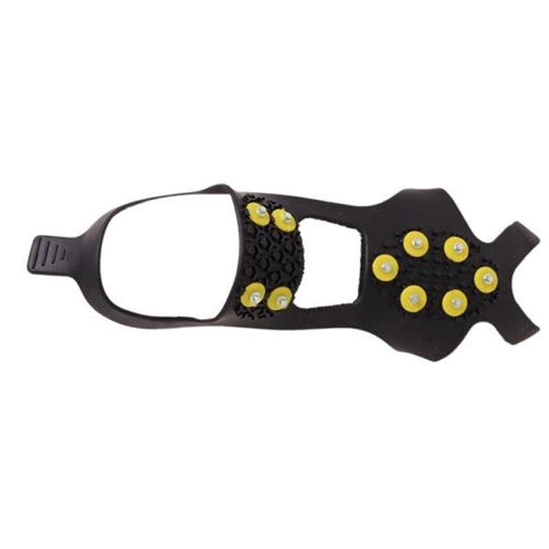 Eisgriff-Schuhe, rutschfest, hochwertige Qualität, Outdoor-Sport, 10 Spikes, Bergsteigen, Winter, Sicherheits-Skischuhüberzug