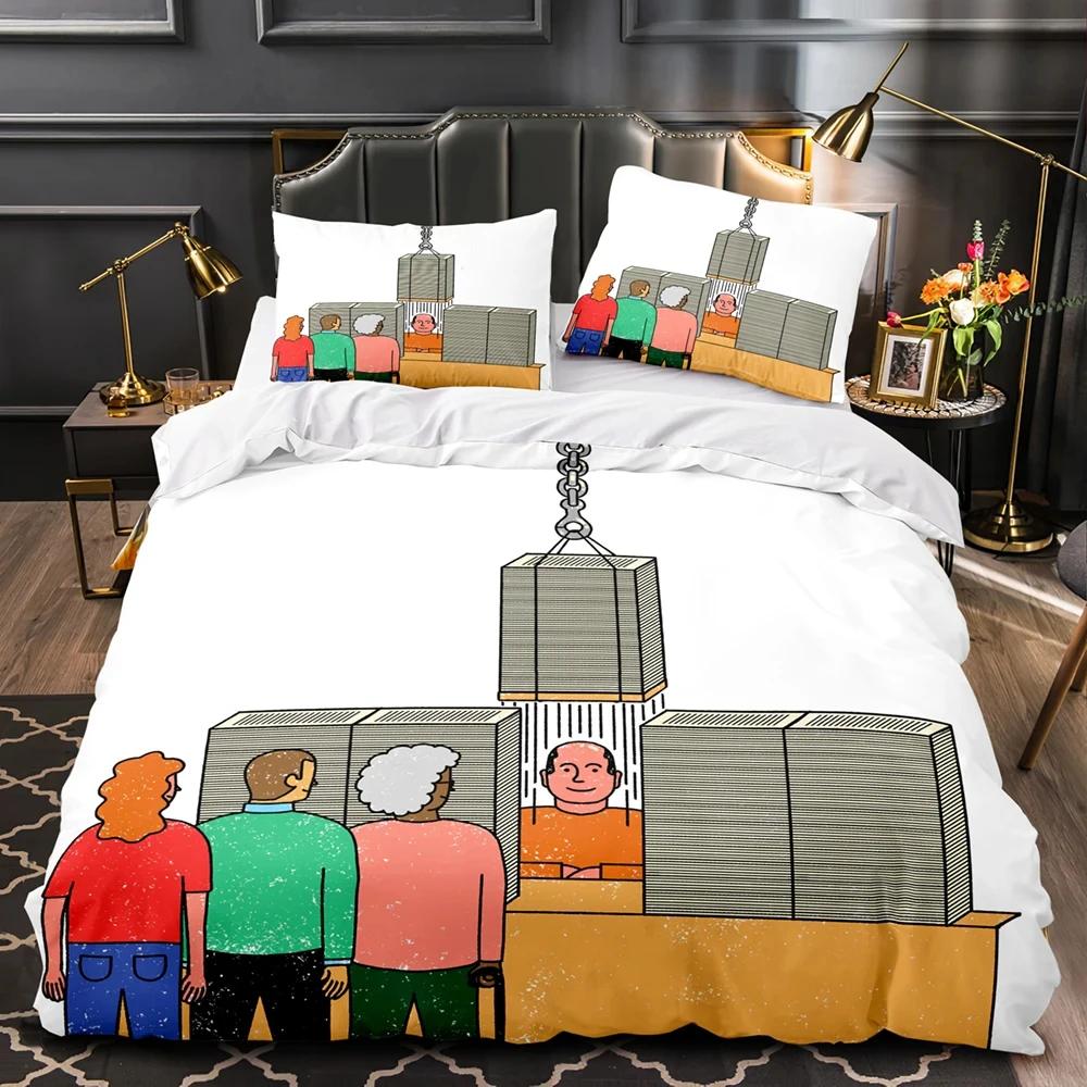 3D Print The Rise Cartoon Bedding Set Duvet Cover Bed Set Quilt Cover Pillowcase Comforter King Queen Size Boys Adult Bedding
