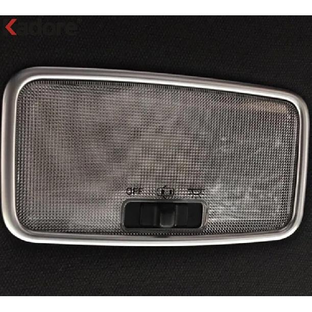 For Toyota CHR C-HR 2016 2017 2018  Matte Car Rear Roof Reading Light Lamp Cover Trim Decoration Interior Accessories