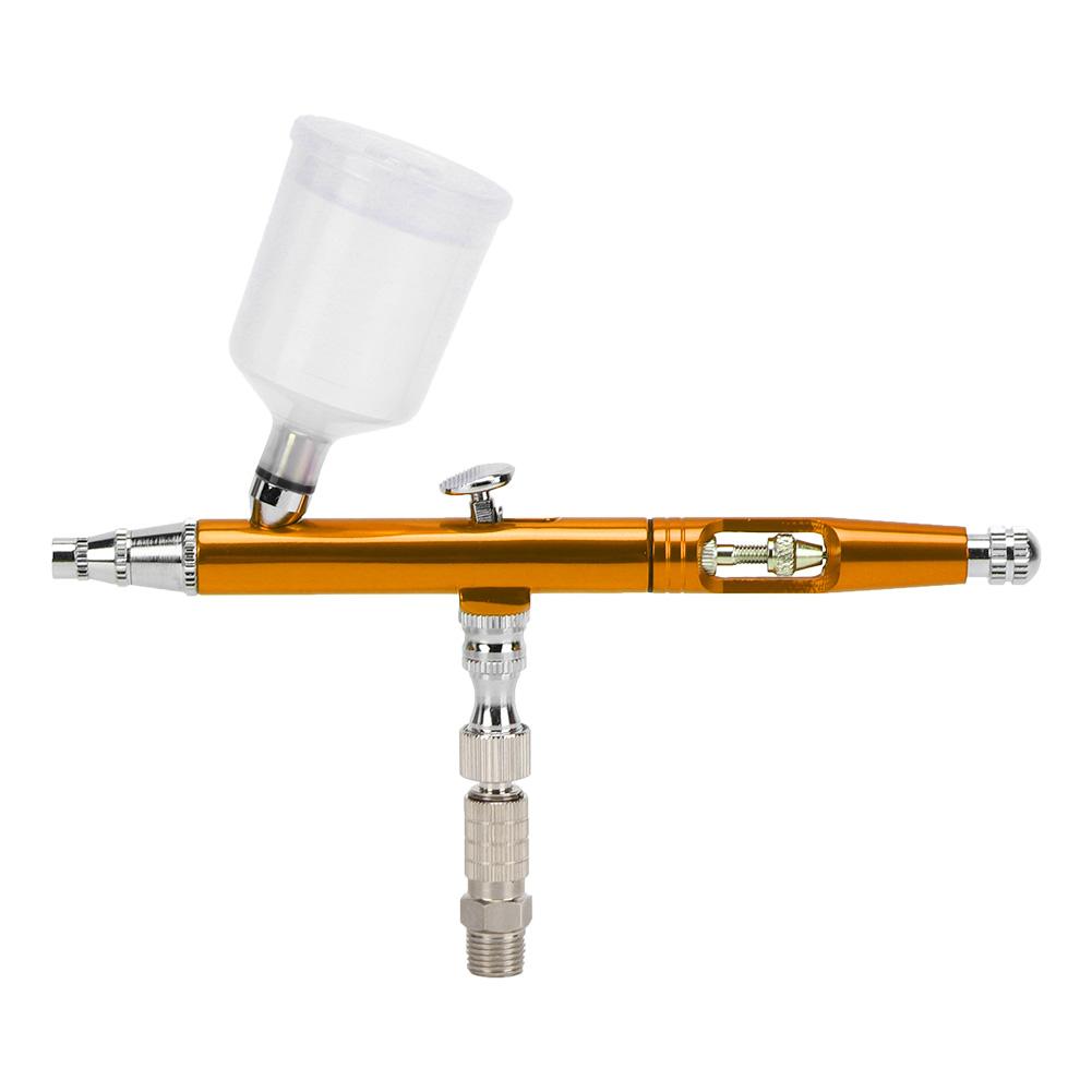 0.3mm Painting Airbrush Gun Mini Set Tail External Adjustment DIY Spray Tool 20CC40CC Black