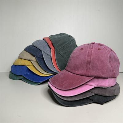 Breathable Solid Color Baseball Cap Women's New Empty Top Retro Sunshade Cap Men's Face Small Versatile Hat Women