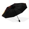 1 PC Automatic Folding Umbrella - Dragon Pattern, Portable & Foldable Design with 8 Ribs, Christmas Birthday Gifts