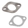 2 Bolts 2in Exhaust Flange Connection Kit Stainless Steel for Exhaust Downpipe Catback Headers