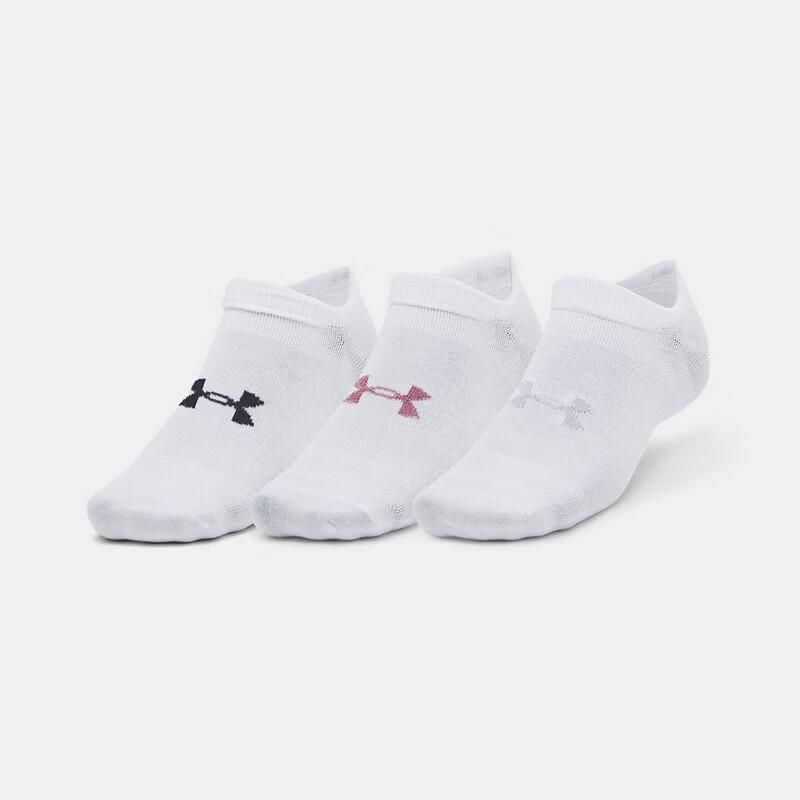 Under Armour Unisex Lightweight Training No-Show Socks LG