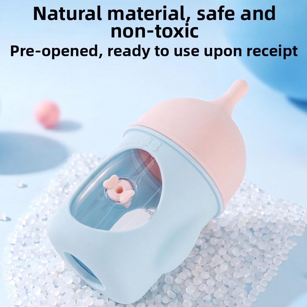 Visible Scale Pet Milk Bottle Silicone Nipple Pet Feeding Bottle Cat Feeding Bottle Newborn Puppy
