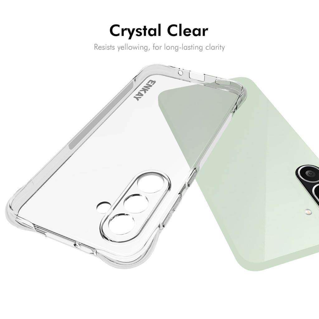 Für Samsung Galaxy M56 5G Klare Handyhülle ENKAY HAT PRINCE Stoßfest Rutschfest TPU-Hülle