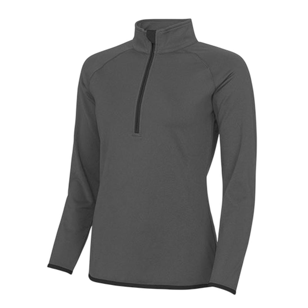 Just Cool Womens/Ladies Half Zip Jumper