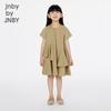 JNBY Girls' Summer Cotton T-Shirt Dress