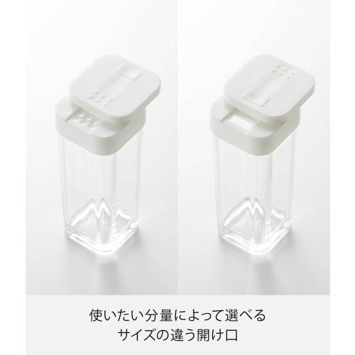 Yamazaki Salt and Pepper Shakers, Spice Bottle, Aqua, White, 2880