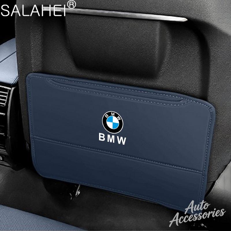 Car Seat Back Anti Kick Pad Prevent Dirt Protect Leather Cover For BMW X1 X2 X3 X4 X5 F30 F34 F10 F07 F20 G30 F15 F16 M1 M2 M3 nlxk36