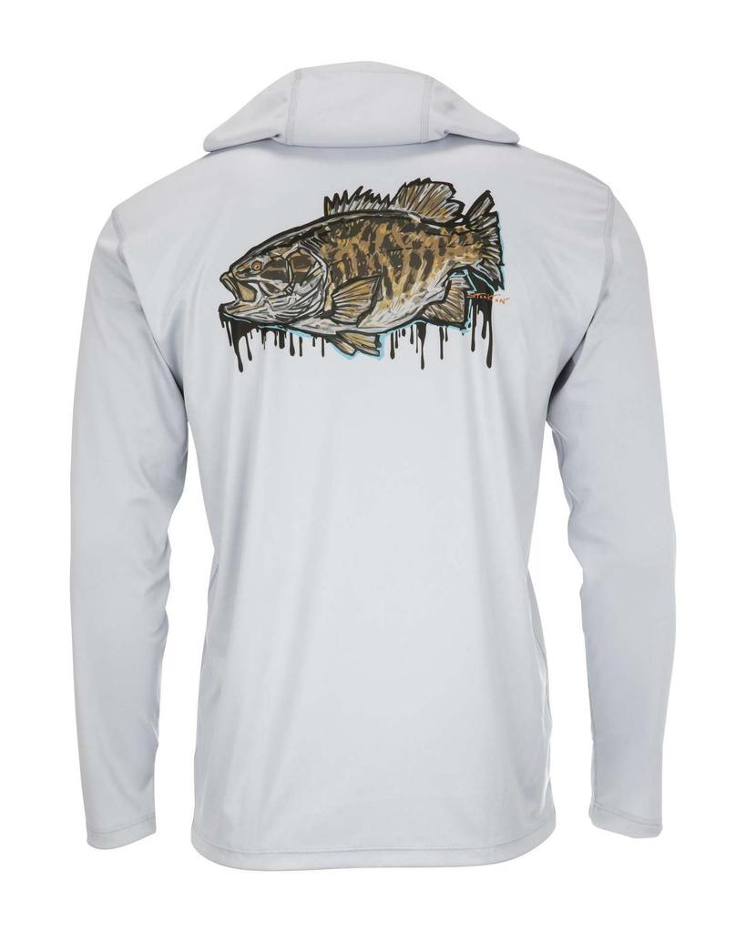 Cross-border SIMMS fishing suit UPF50 long-sleeved hoodie quick-drying breathable sunscreen clothes Luya outdoor T-shirt new