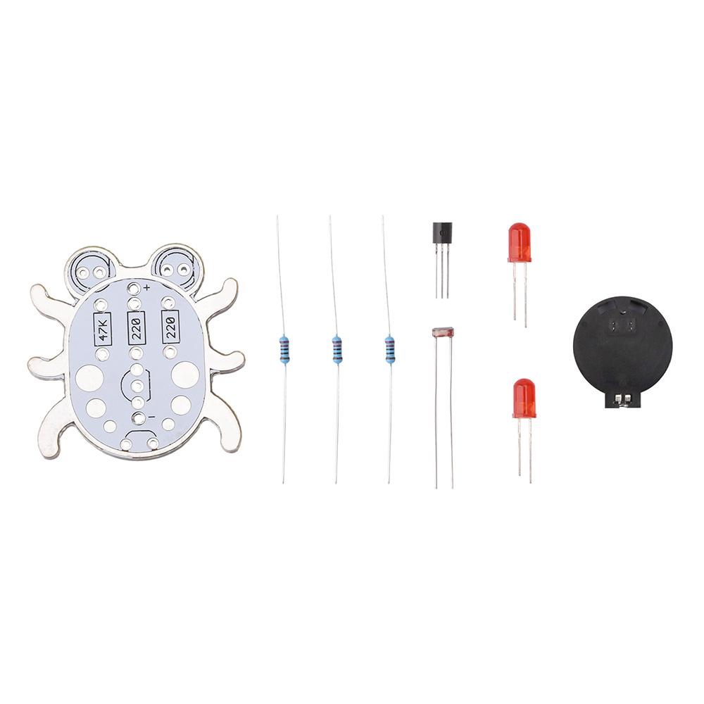 Beginner Learn to Solder Fun Kit: Weevil Eye