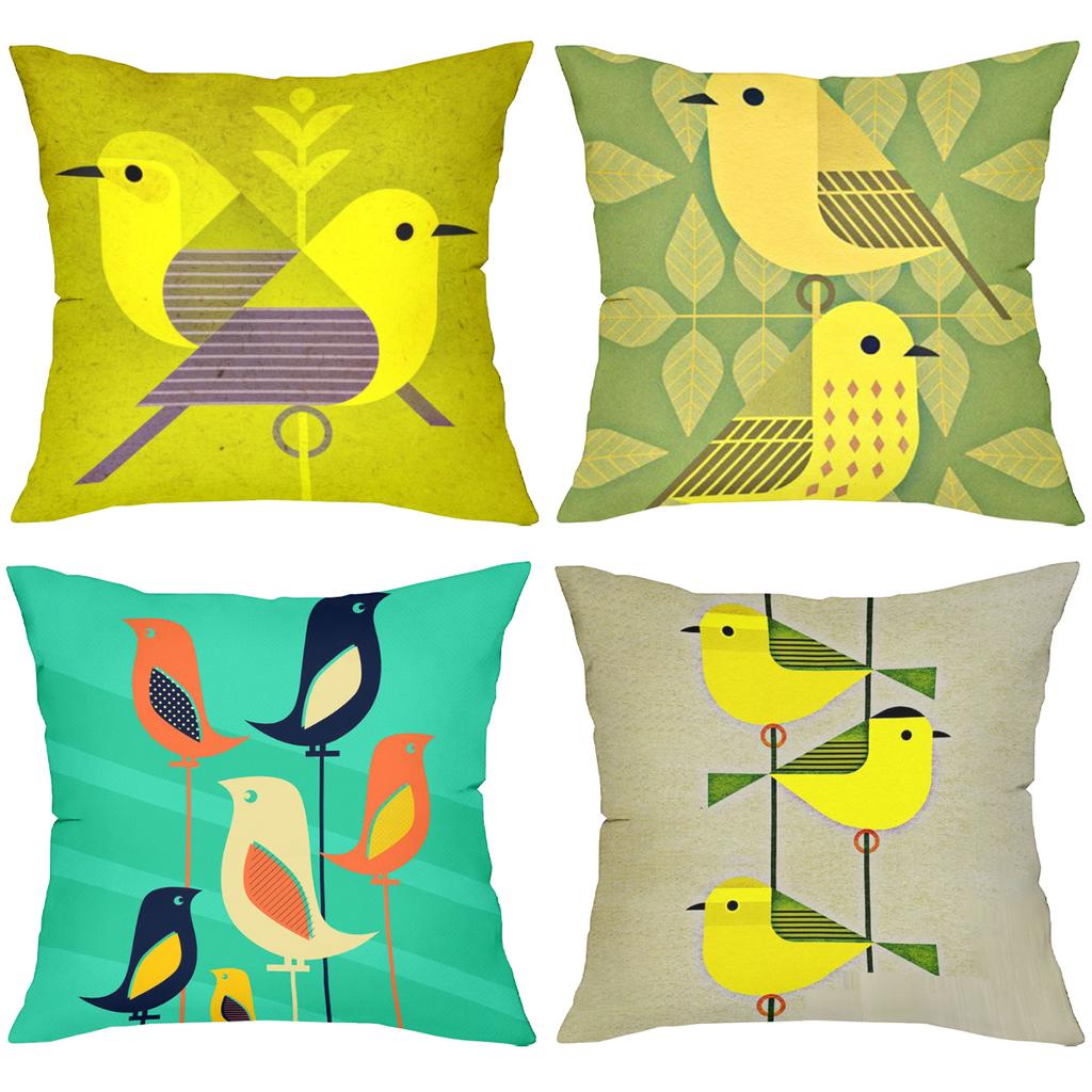 Bunt gemusterte Kissen für die Heimdekoration Polyester-Kissenbezug, dekoratives Sofakissenbezug, Kopfkissen