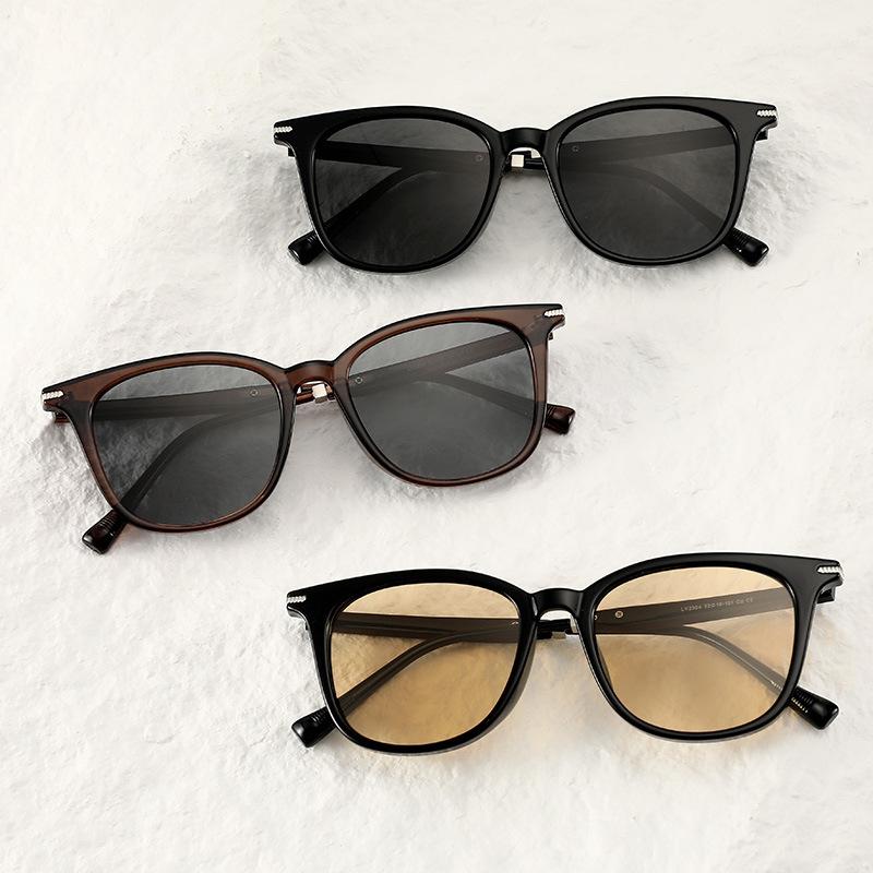 New Cat Eye Personalized Polarized Sunglasses Women's High-end Sense of Face Small Internet Celebrity Street Shot Anti-ultraviolet Sunglasses