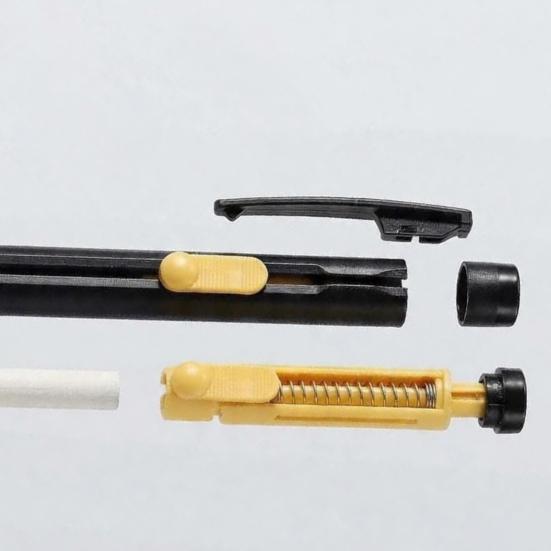 1 Set Heat Erasable Fabric Marker 2 Erasable Chalk Pens Sewing Chalk with 20 Refills for Sewing Quilting Embroidery DIY Crafts