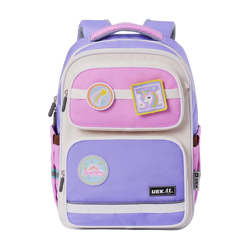

UEK Ergonomic Lightweight Kids School Backpack Large