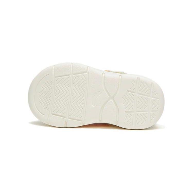 Anta Shock Absorbing Non-Slip Low-Top Running Shoes Baby Sneakers White Orange Blue A312310050-3