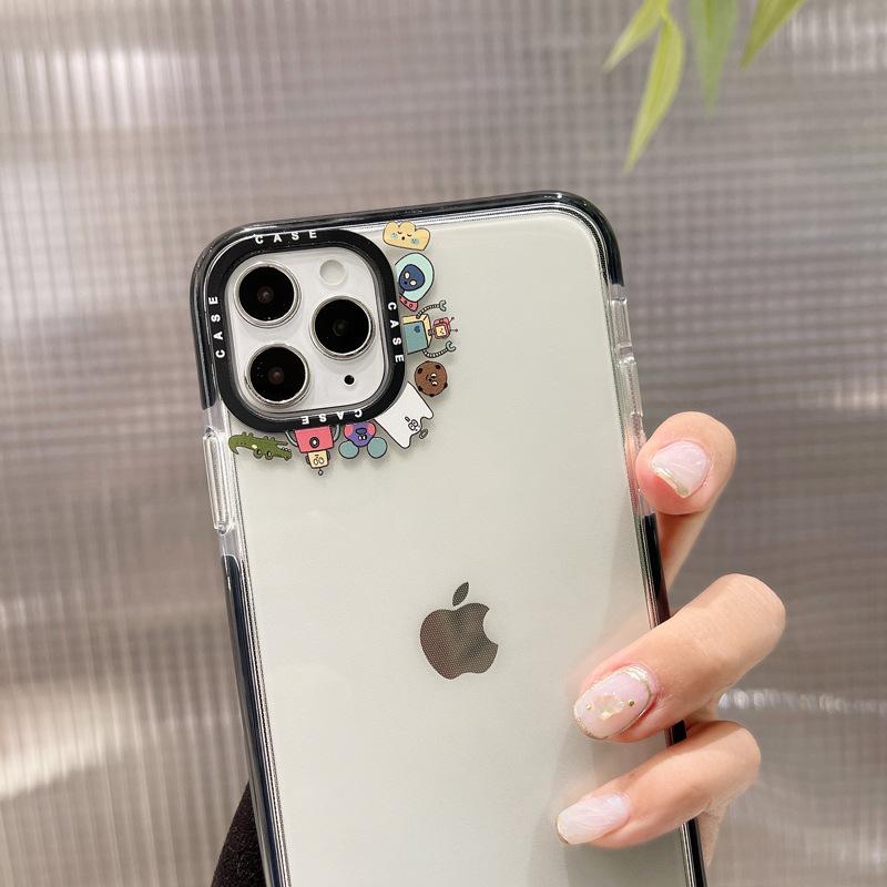 Cartoon Monster IPhone 16, Apple 15 Pro Max Phone Case, Compatible with 14 and 13 Plus, Available in Various Sizes
