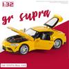 Diecast 1/32 Alloy Model Cars Toys Toyota Supra JDM Miniature Dream Supercar for Children Collectible Gifts Metal Vehicles Boys Hottoys