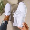 Shoes women's summer new comfortable women's sports shoes mesh breathable lace-up soft sole casual fashion women's single shoes