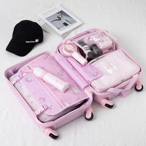 Sanrio My Melody Carry Bag, My Melody Character, 34 X 22 X 53 Cm, 417017, Perfect for Travel, Homecoming, Obon, New Year's, and Outings