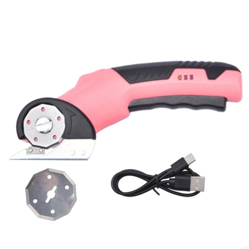 Быстрые электрические ножницы с аккумулятором для быстрого резки ткани, кожи, резак