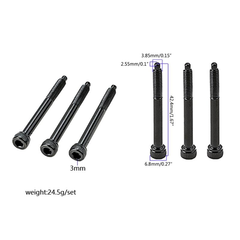 6Pcs Electric Guitar String Lock Screws Durable Metal Screws for Floyd Rose Tremolo Bridge Guitar Hardware Luthier Parts