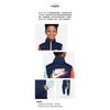 Nike Casual Sports Suit Active Joy Color Block Logo Print Kids Kids Suits FJ5123-410