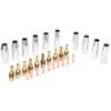 10pcs Welding Gun Protection Nozzles 10pcs Contact Tips 10pcs Nozzle Holder for Binzel 15AK