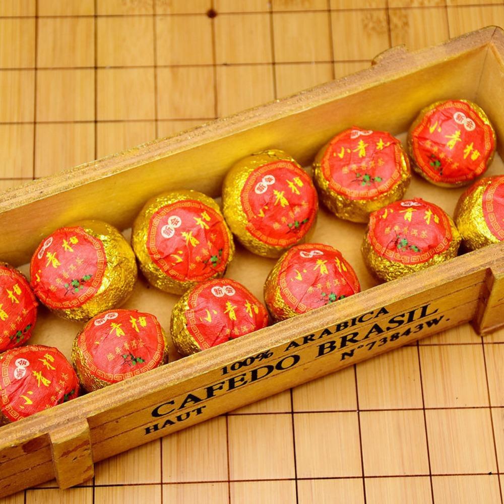 Mini Tangerine Pu-erh Tea Yunnan Aged Tea with Dried Tangerine Peel Gift Box