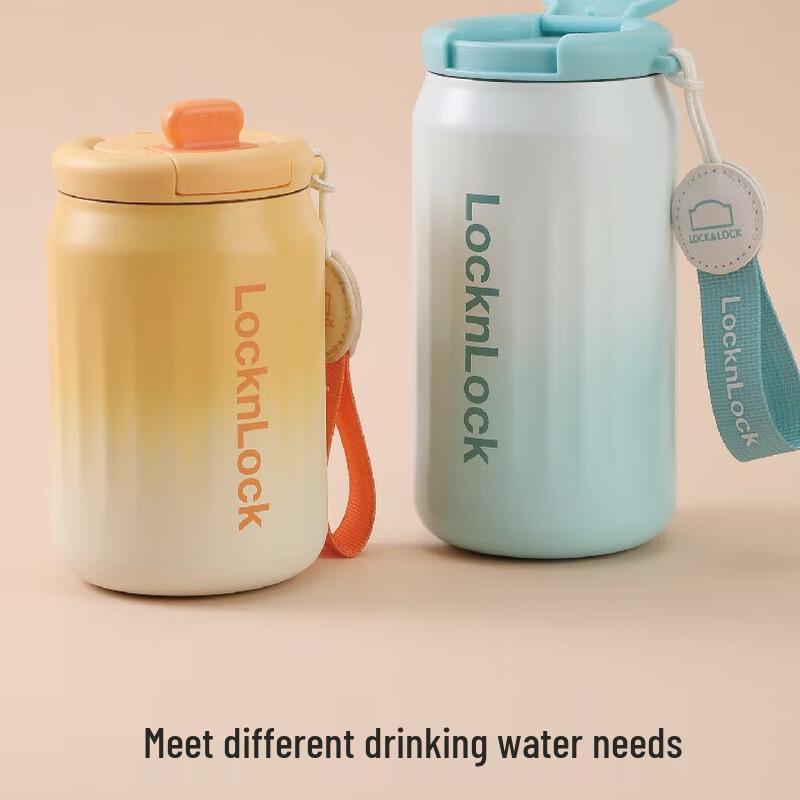 LocknLock Vibrant Rhombus Stainless Steel Coffee Mug