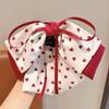 Bow Ponytail Buckle Clip Korean Style Princess Hair Claw Cute Sweet Bow Hair Clip  Girls